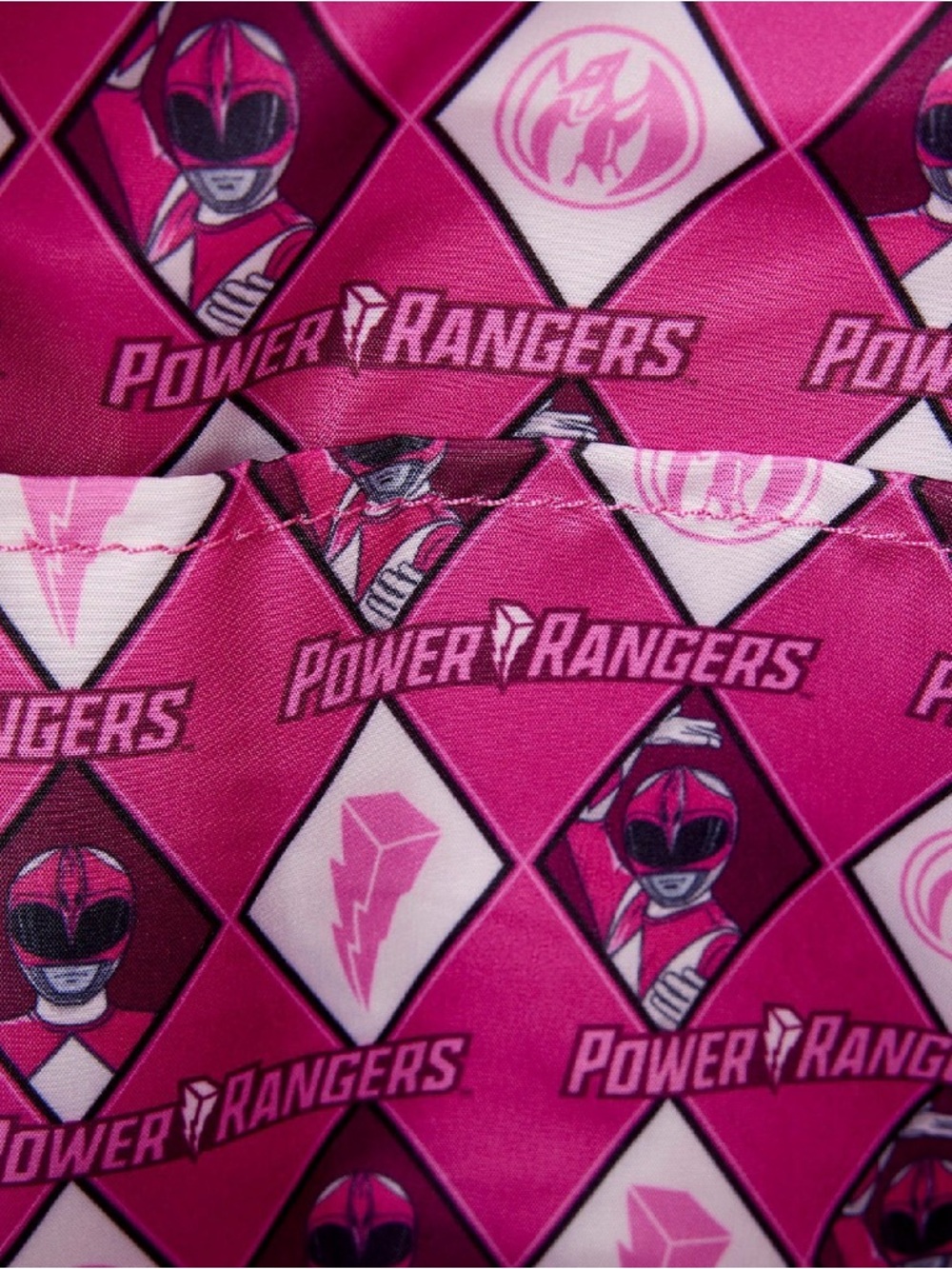 Loungefly Hasbro Power Rangers Pink Ranger Cosplay Mini Backpack - Picture 3 of 3